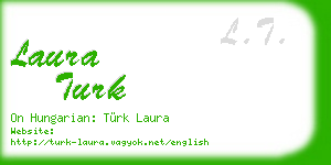 laura turk business card