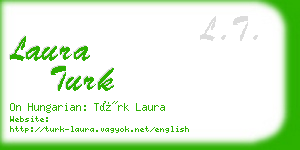 laura turk business card